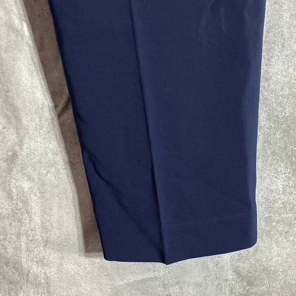 ATM Women's Navy Anthony Thomas Melillo Twill Pull-On Pants SZ M - Picture 8 of 11